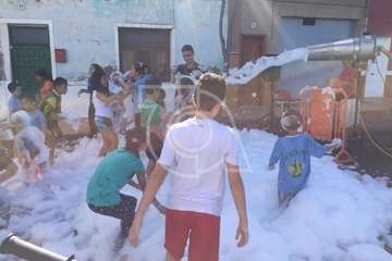 Los chiquillos, protagonistas del segundo día de las fiestas de San Gregorio El Chico 2018 (Foto TA)
